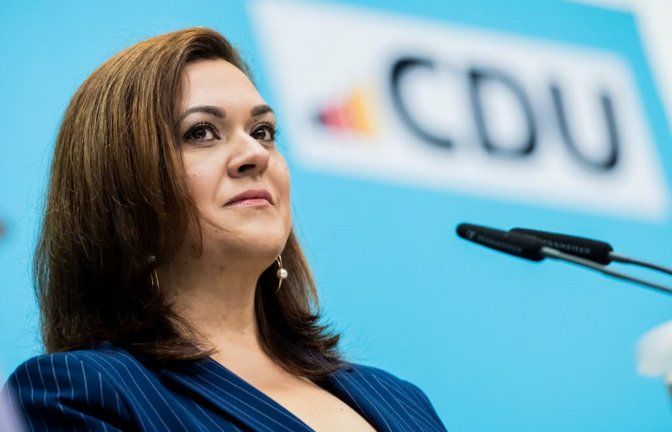 Die neue CDU-Generalsekretärin Franziska Hoppermann<span class='image-autor'>Christoph Soeder/dpa</span>