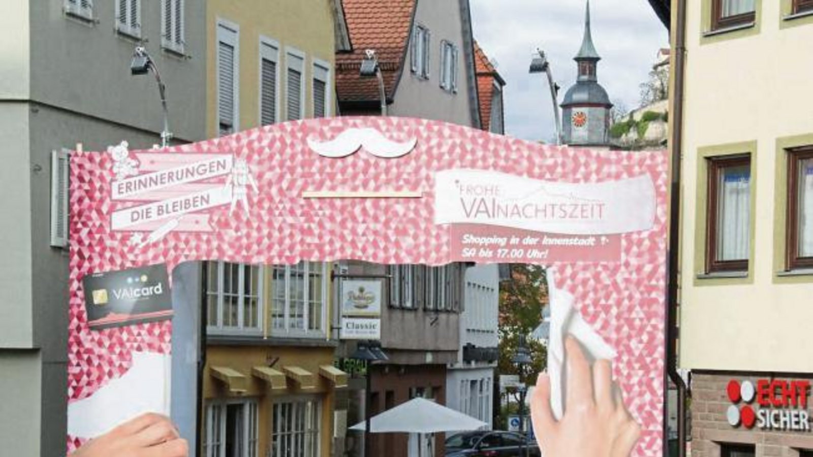Die Weihnachtszeit steht in den Startlöchern. Oder wie es der Verein Vaihinger Aktion Innenstadt neuerdings nennt: die VAInachtszeit. Foto: Beck Die Weihnachtszeit steht in den Startlöchern. Oder wie es der Verein Vaihinger Aktion Innenstadt neuerdings nennt: die VAInachtszeit. Foto: Beck