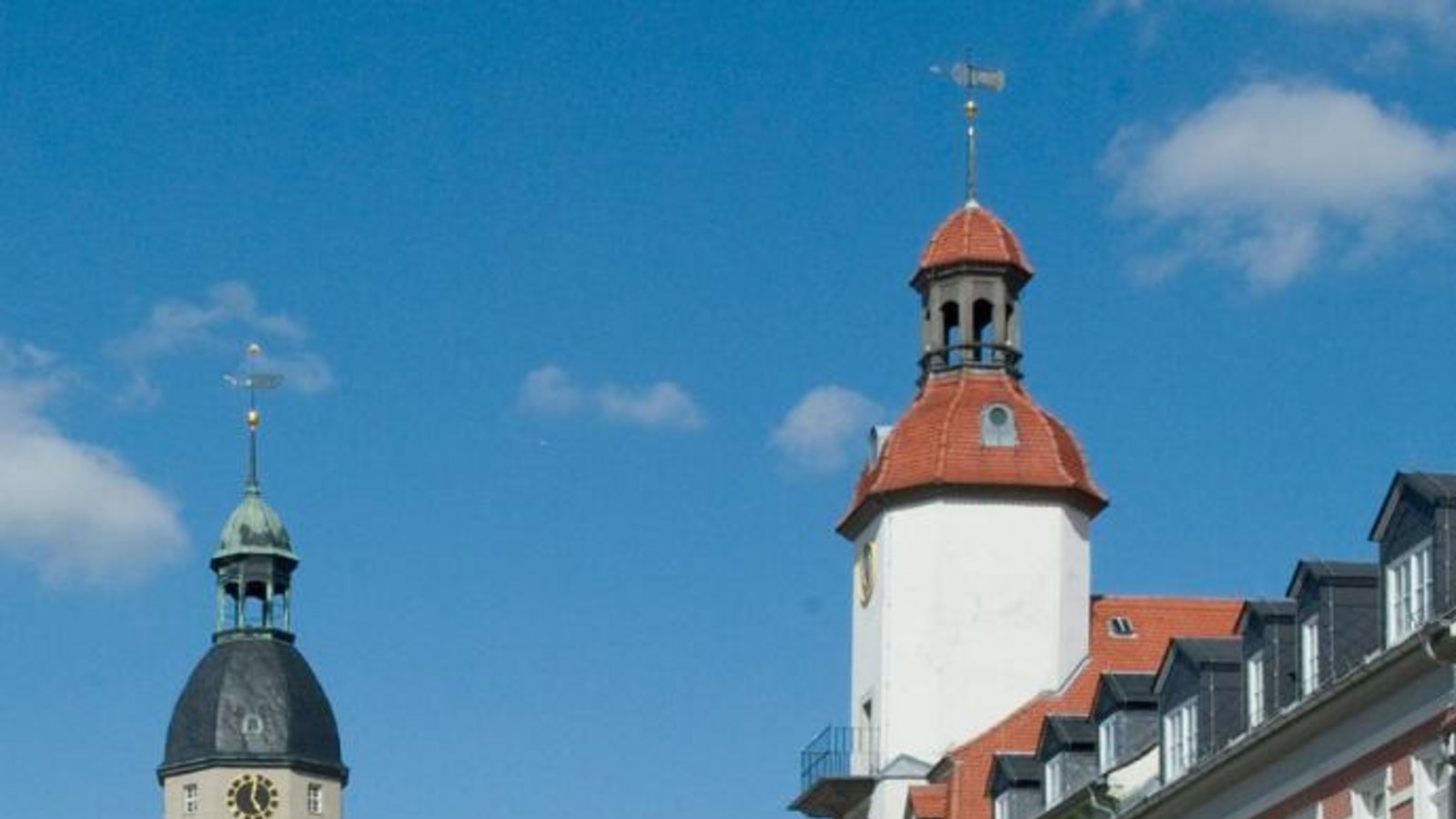 Der Marktplatz von Schmölln, Partnerstadt von Mühlacker. Foto: Stadtverwaltung Mühlacker