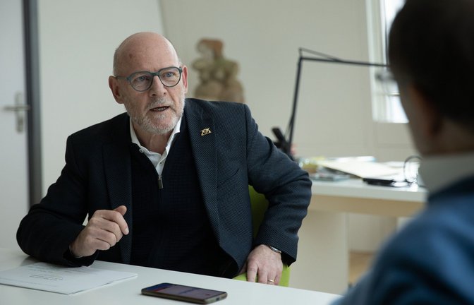 Verkehrsminister  Hermann sieht sich auch als Sündenbock für Probleme, für die er gar nicht zuständig ist.<span class='image-autor'>Foto: Lichtgut/Leif Piechowski/Leif-Hendrik Piechowski</span>