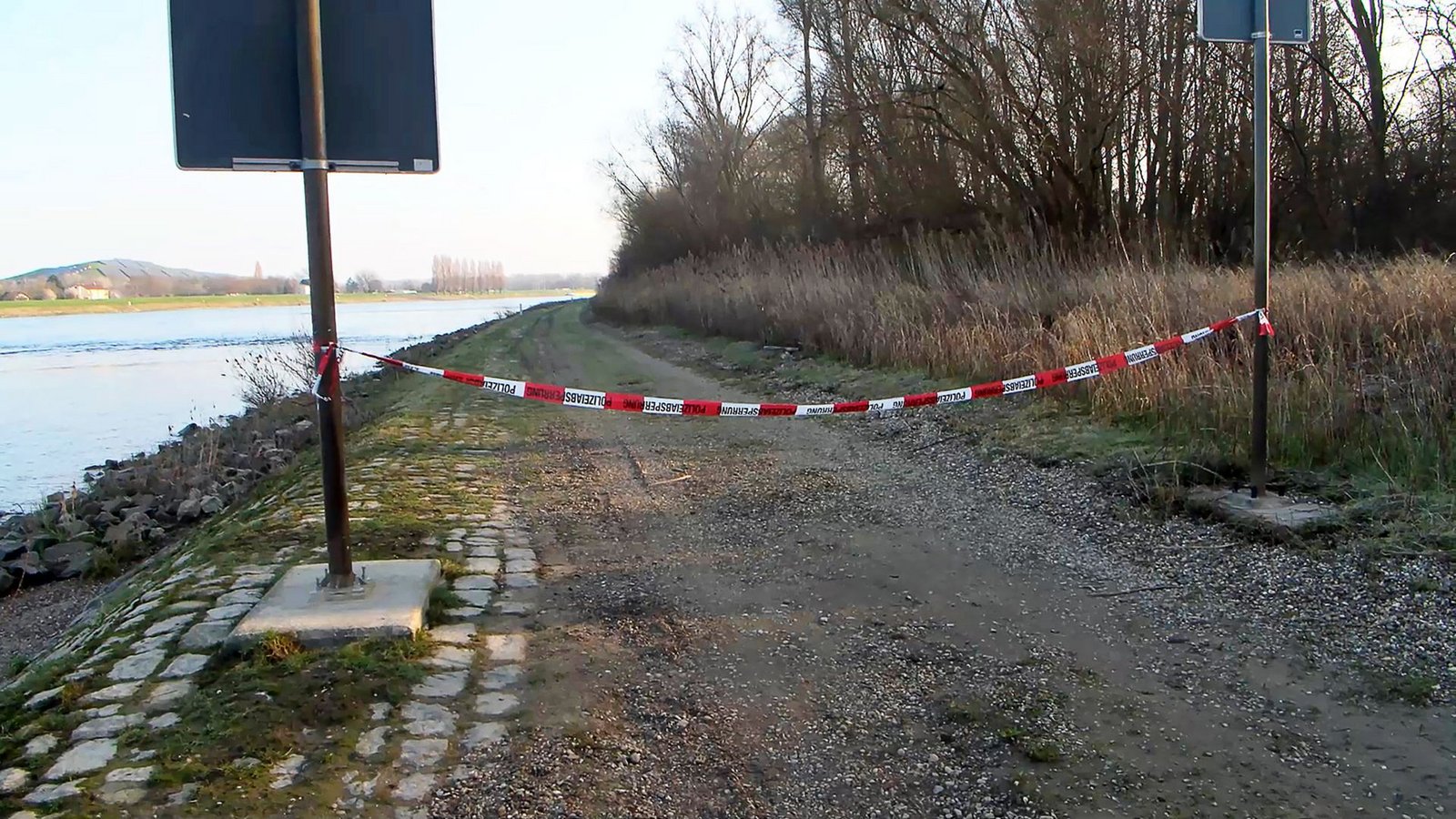 Die Leiche der 27-Jährigen war am Rheinufer in Hockenheim gefunden worden.Foto: dpa/René Priebe