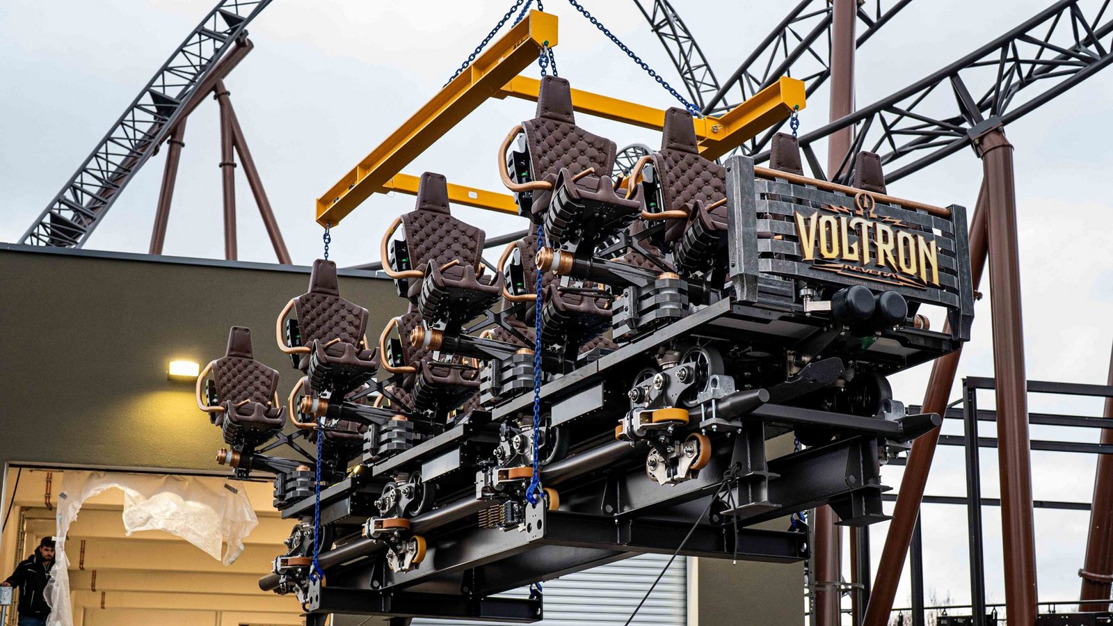 Die Züge der neuen Achterbahn.Foto: Europa-Park
