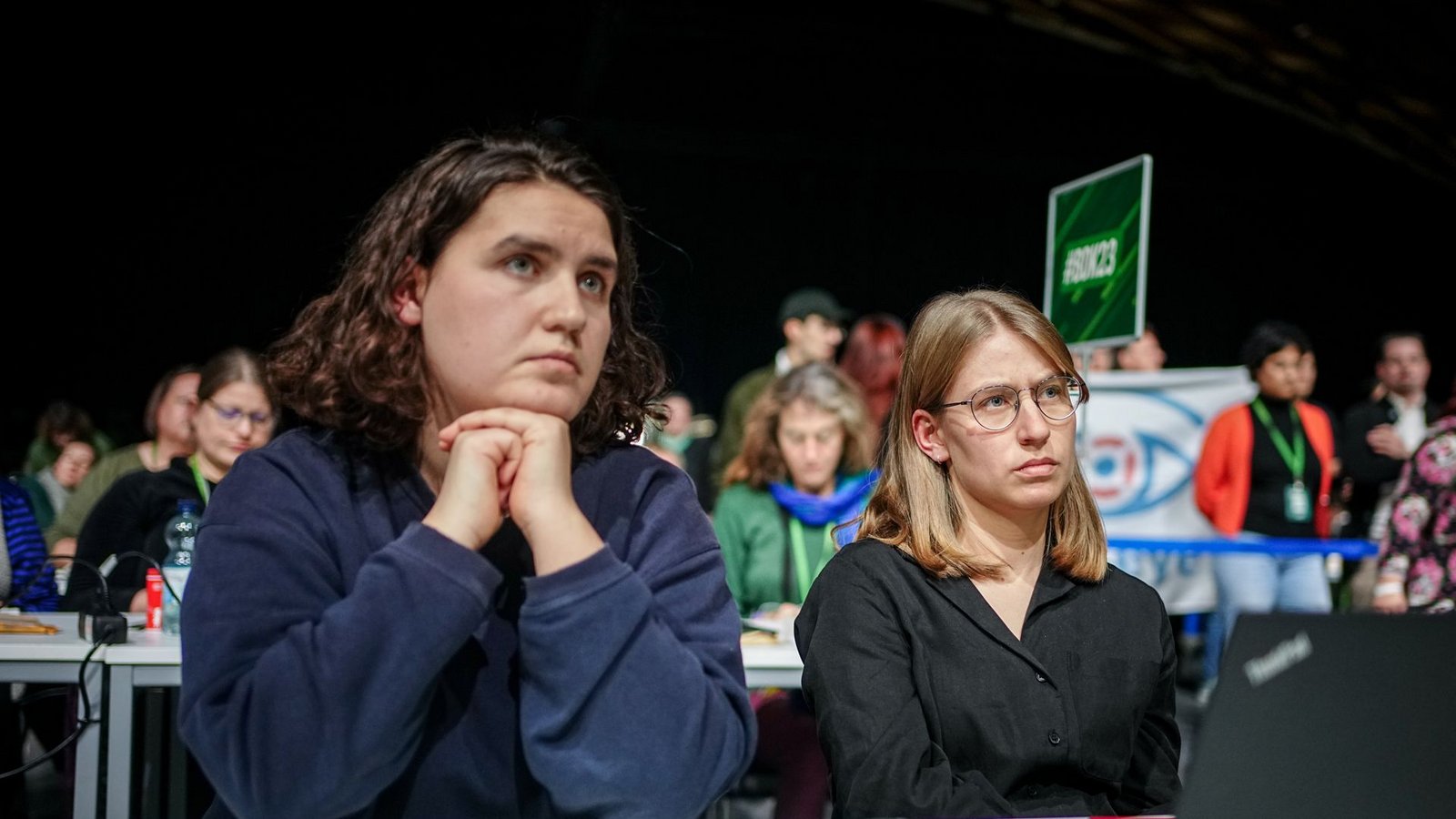Die Sprecherinnen der Grünen Jugend treten aus der Partei aus.Foto: Kay Nietfeld/dpa/Kay Nietfeld Die Sprecherinnen der Grünen Jugend treten aus der Partei aus.Foto: Kay Nietfeld/dpa/Kay Nietfeld