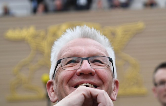 Winfried Kretschmann (Grüne) ist am Samstag 5204 Tage als Ministerpräsident im Amt.<span class='image-autor'>Foto: picture alliance / dpa</span>