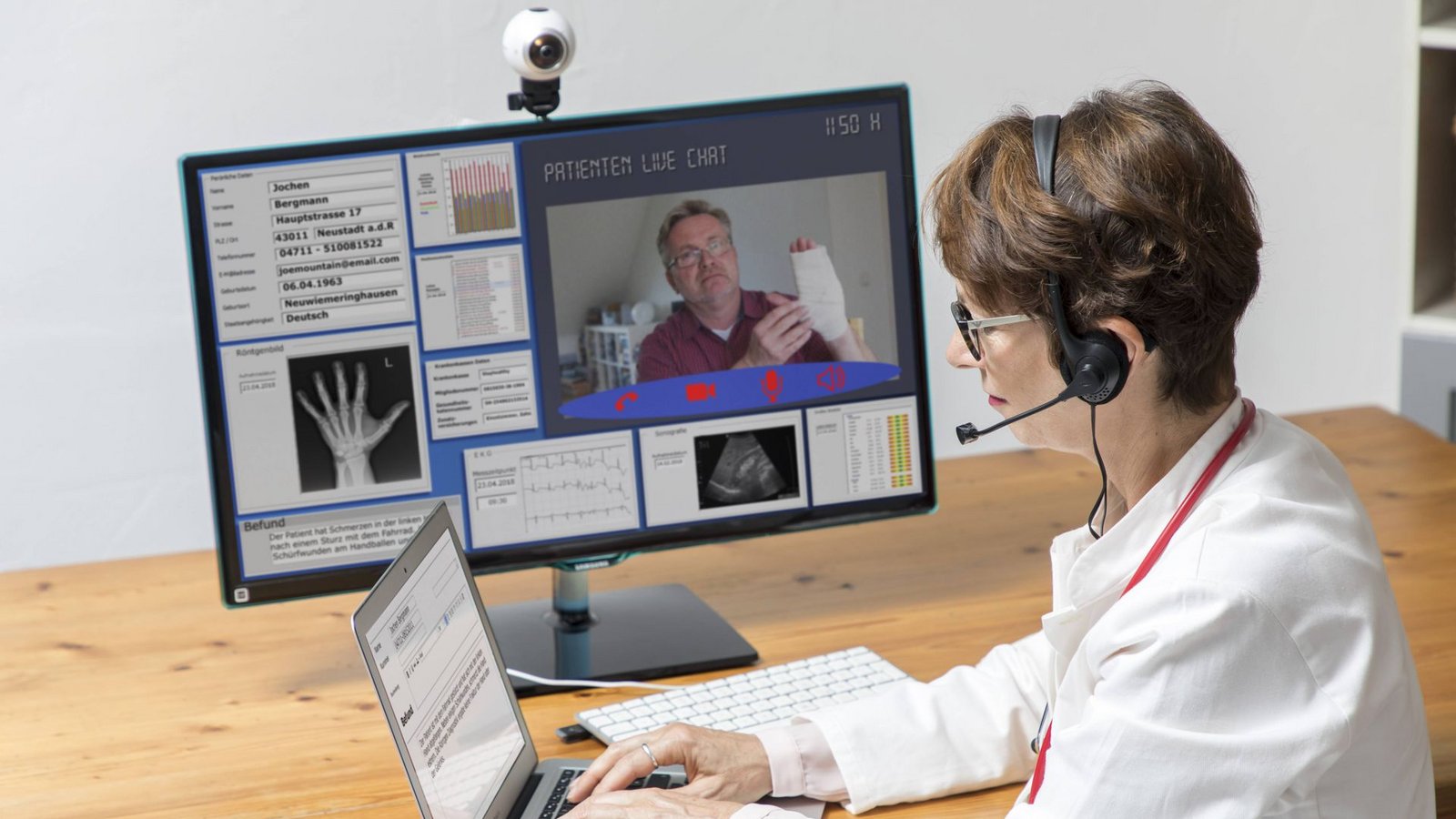 Die Telemedizin wird an Bedeutung gewinnen.Foto: imago//Jochen Tack