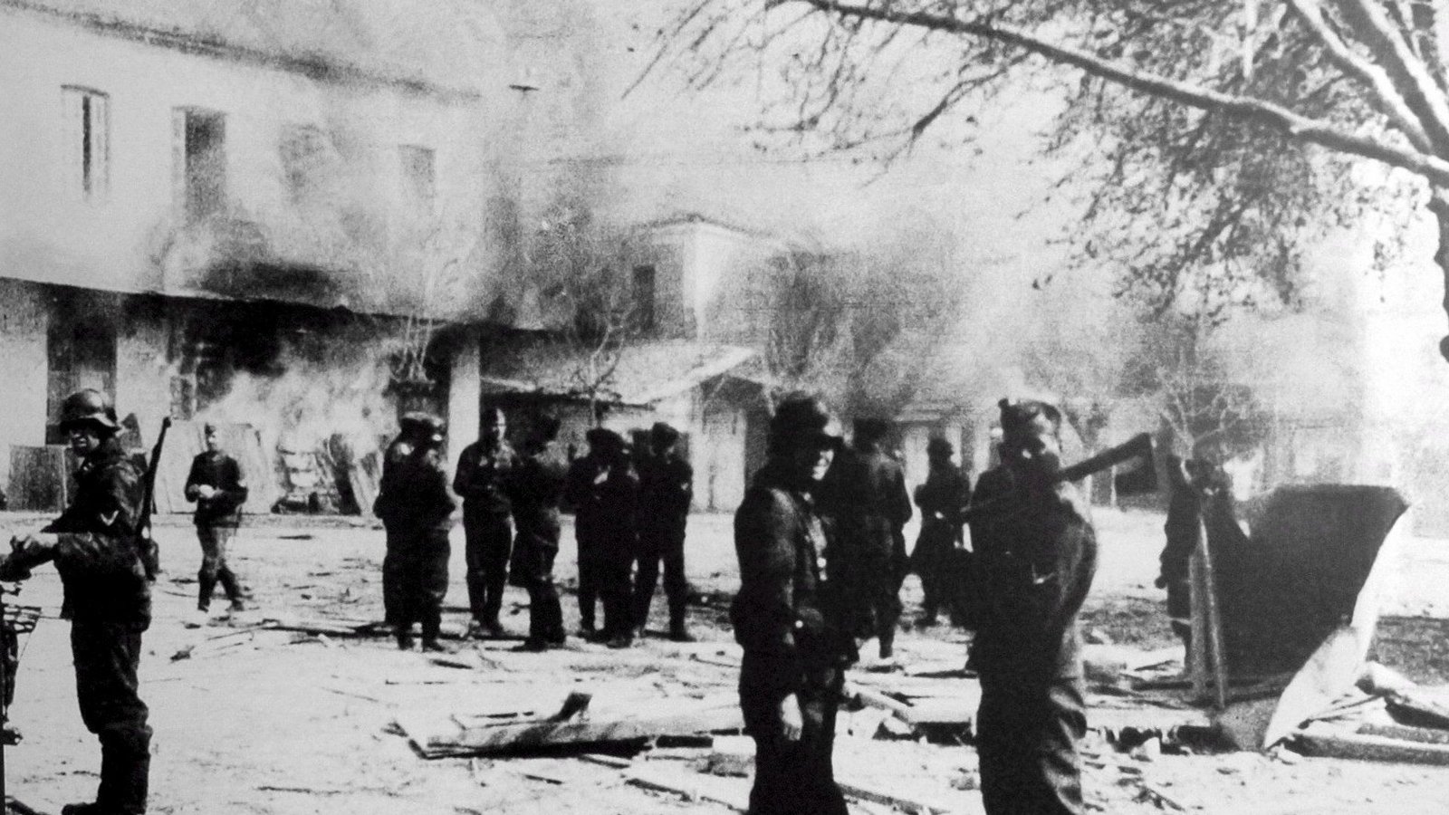 Beim NS-Massaker von Distomo vom 10. Juni 1944 wurden mehr als 200 Menschen getötet. (Archivbild)Foto: -/epa ANA/dpa