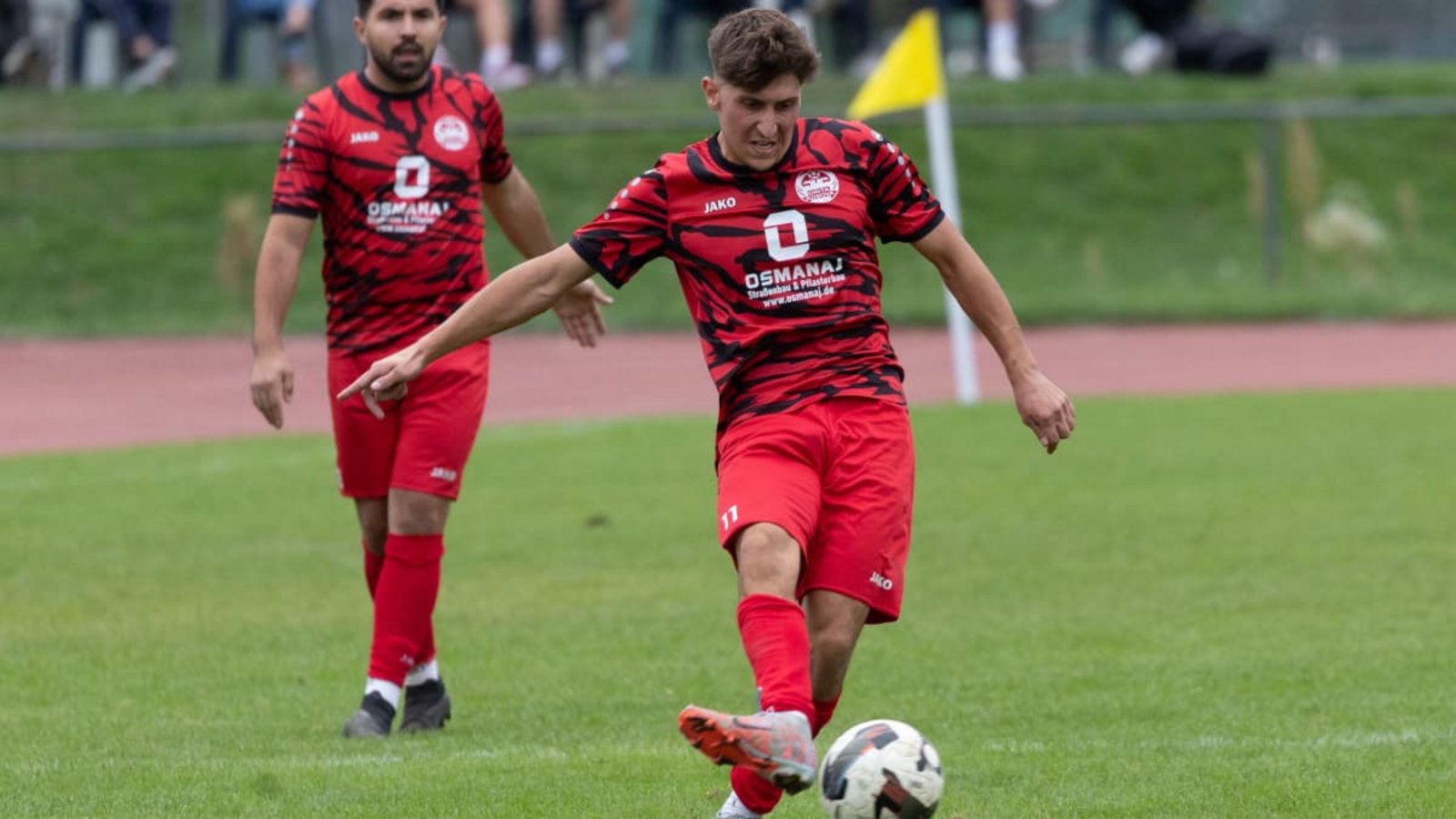 Elvis Gasli gelang im Pokal ein Dreierpack und will in der Liga nachlegen.Andreas Essig Elvis Gasli gelang im Pokal ein Dreierpack und will in der Liga nachlegen.Andreas Essig