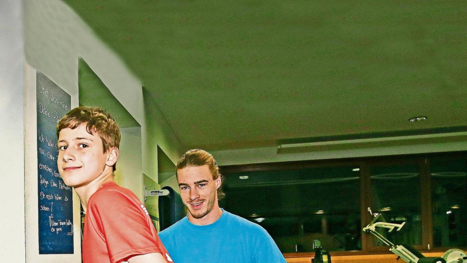 Ein starkes Team: Jan Arnold (links) arbeitet mit Sportwissenschaftler Daniel Geiger erfolgreich zusammen. Foto: Baumann
