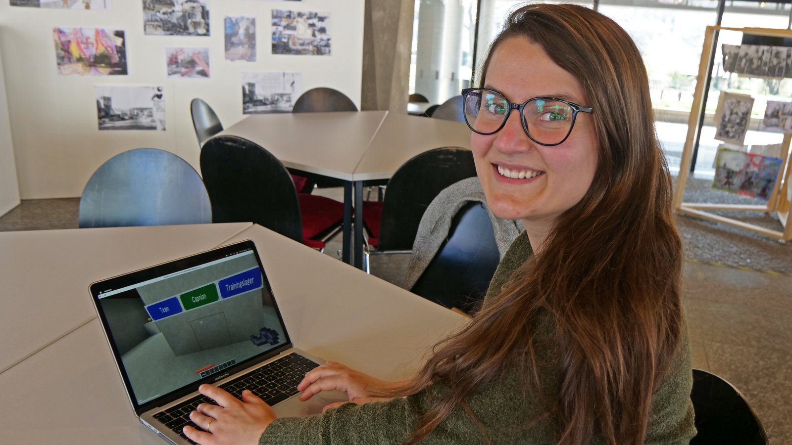 Der Reuchlin-Escape-Room ist ein Lernspaß für Jung und Alt, verspricht Melike Helimergin, Koordinatorin der kulturellen Bildung bei der Stadt Pforzheim.  Foto: Friedrich
