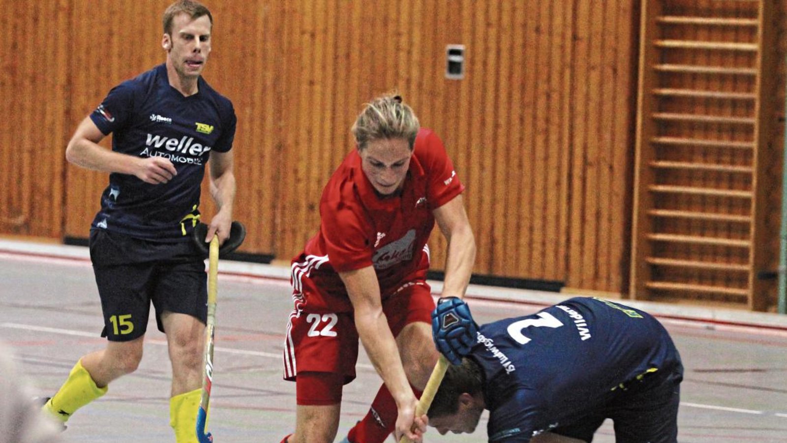 Jeremias Mang (Mitte) erzielte sowohl gegen den TSV Mannheim III als auch gegen den TSV Ludwigsburg einen Doppelpack. Foto: Archiv/Nachreiner