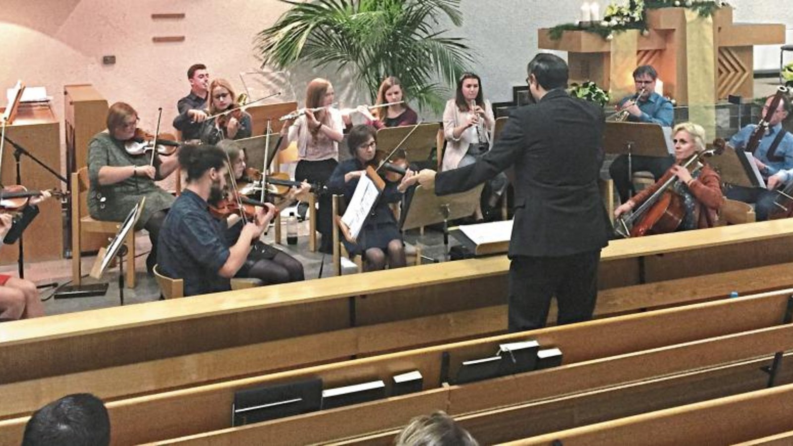 Konzert in der neuapostolischen Kirche in Großsachsenheim. Foto: p