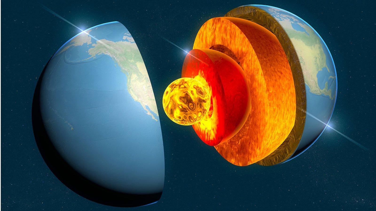 Der Erdkern ist der extremste und rätselhafteste Ort unseres Planeten.Foto: Imago/Dreamstime