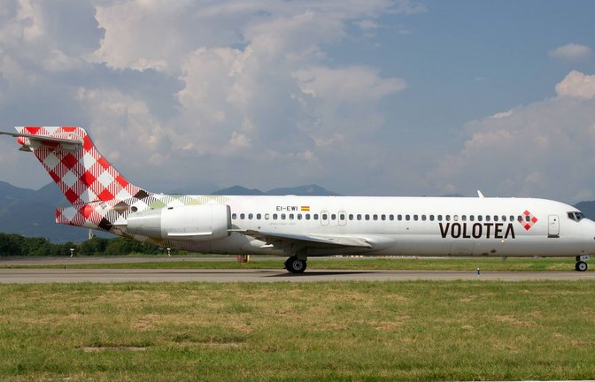 Volotea-Maschine in Bergamo (Archiv).<span class='image-autor'>Foto: imago/ZUMA Press</span>