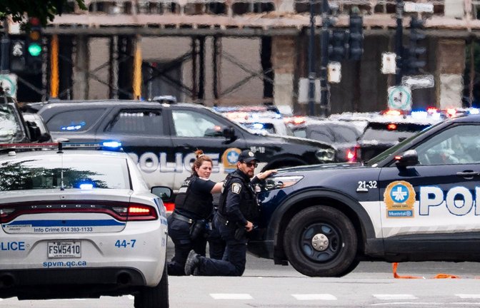 Die Schüsse fielen am Montagmittag  an einem Hotel im Stadtteil Côte-des-Neiges.<span class='image-autor'>Foto: The Canadia/Christopher Katsarov</span>