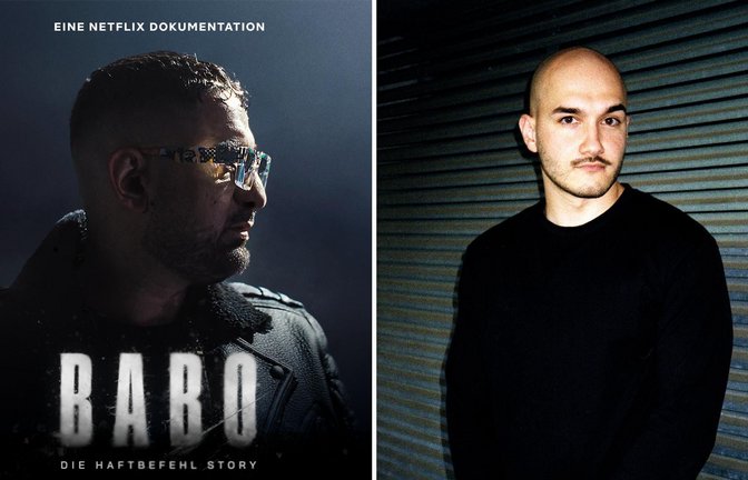 Sinan Sevinç (rechts) ist einer der Regisseure des Films „Babo – Die Haftbefehl-Story“, der seit dem 28. Oktober auf Netflix läuft.<span class='image-autor'>Foto: Netflix</span>