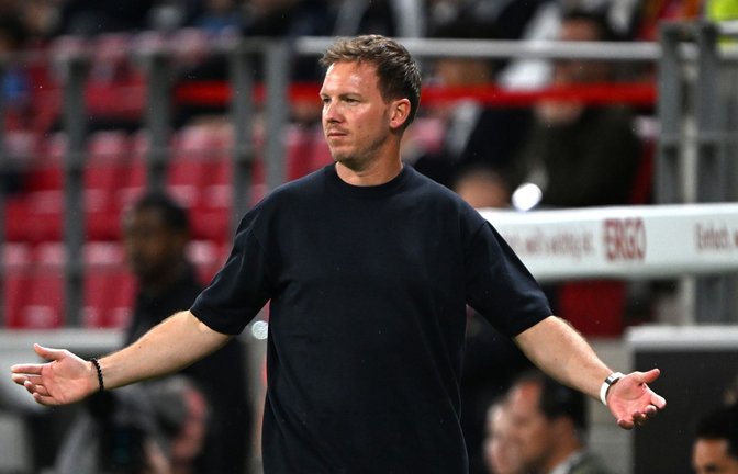 Bundestrainer Julian Nagelsmann plant fix mit Kai Havertz in Bestform bei der WM.<span class='image-autor'>Foto: Federico Gambarini/dpa</span>