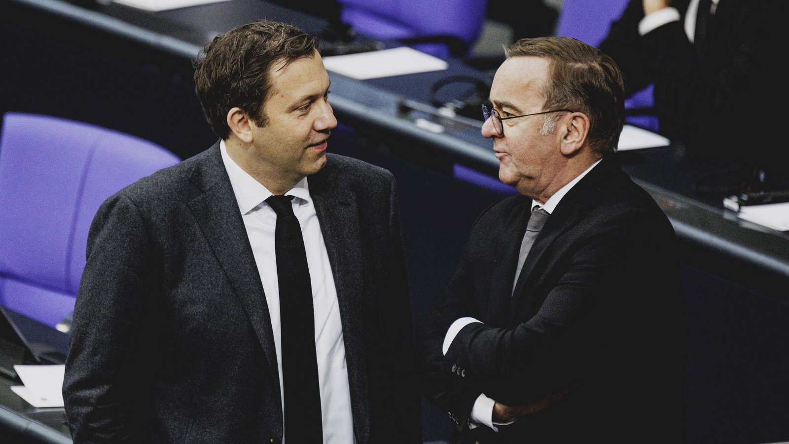 SPD-Chef Lars Klingbeil dürfte Finanzminister werden, Boris Pistorius dürfte sein Amt als Verteidigungsminister behalten.Foto: IMAGO//Florian Gaertner SPD-Chef Lars Klingbeil dürfte Finanzminister werden, Boris Pistorius dürfte sein Amt als Verteidigungsminister behalten.Foto: IMAGO//Florian Gaertner