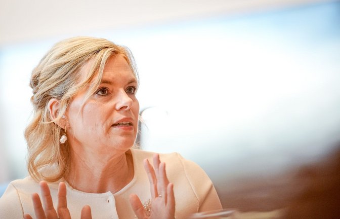 Bundestagspräsidentin Julia Klöckner hält das Wahlrecht nach der Reform für ungerecht.<span class='image-autor'>Foto: Kay Nietfeld/dpa</span>