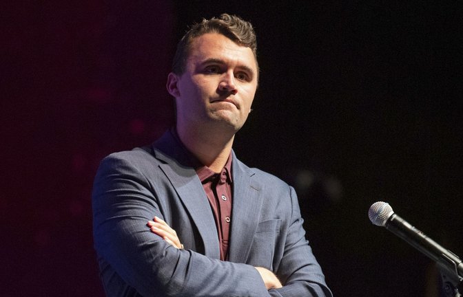 Der bei einem Attentat getötete rechtsgerichtete Podcaster Charlie Kirk soll posthum ausgezeichnet werden (Archivfoto).<span class='image-autor'>Foto: Meredith Seaver/College Station/Meredith Seaver</span>