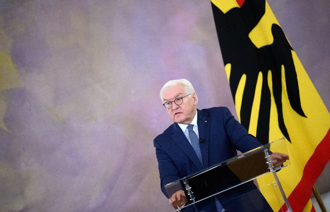 Nach Kritik an der Besetzung der für den 2. Mai geplanten Diskussionsrunde, hat Bundespräsident Frank-Walter Steinmeier die Veranstaltung abgesagt.<span class='image-autor'>Foto: Bernd von Jutrczenka/dpa</span>