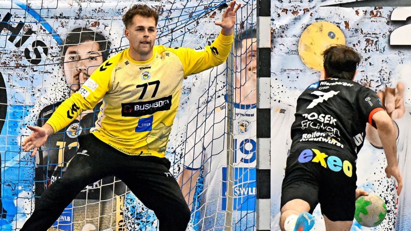 Seit Wochen in starker Form - SVK-Torwart Jan Tinti.Peter Mann Seit Wochen in starker Form - SVK-Torwart Jan Tinti.Peter Mann