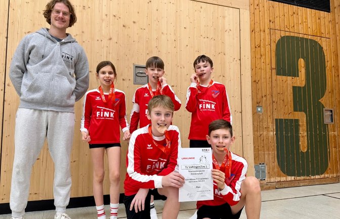 Faustball, TV Vaihingen, U12, Foto: privat