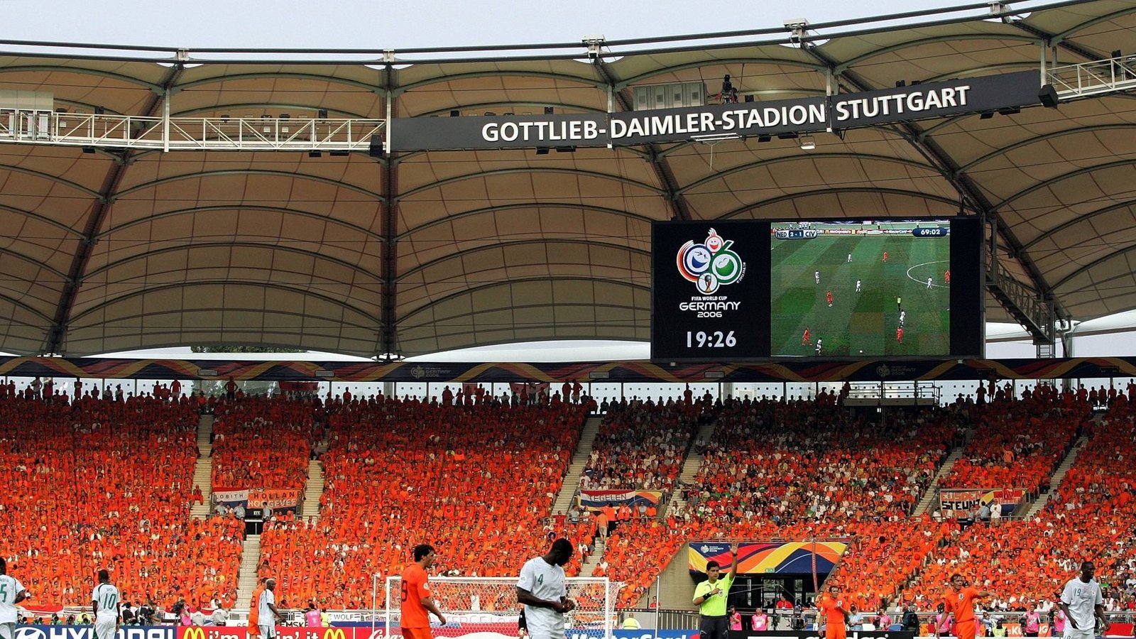 Bei der stimmungsvollen WM 2006 finden gleich sechs Spiele in Stuttgart statt – vier davon in der Vorrunde.Foto: imago