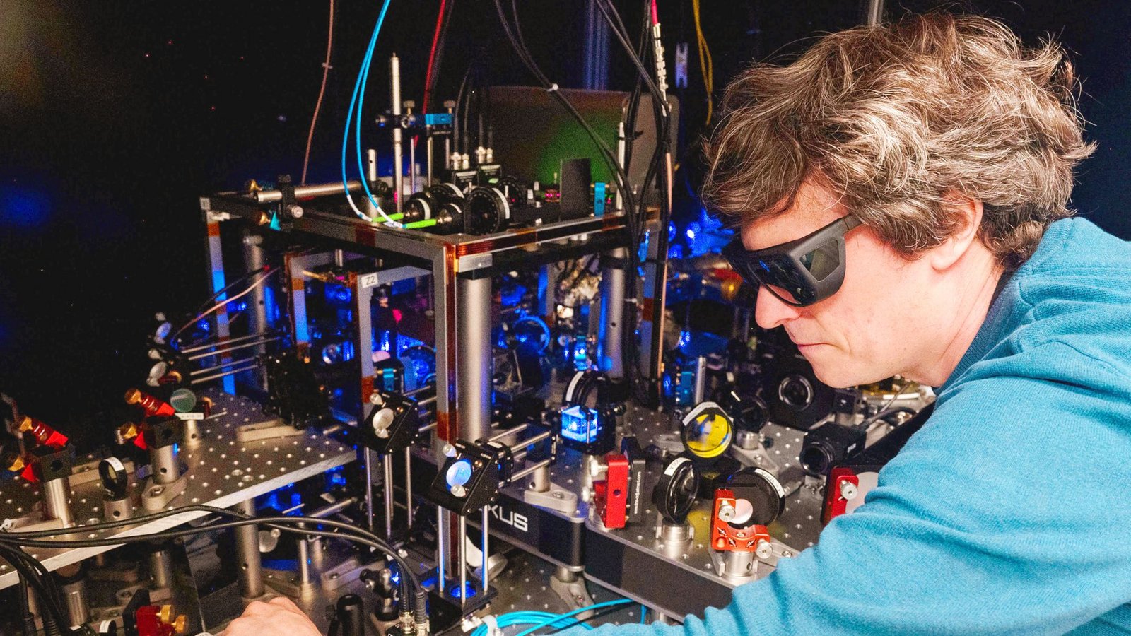 Auch im Laboren des Instituts für Physik der Universität Stuttgart wird an Quantencomputern gearbeitet.Foto: dpa/Marijan Murat Auch im Laboren des Instituts für Physik der Universität Stuttgart wird an Quantencomputern gearbeitet.Foto: dpa/Marijan Murat