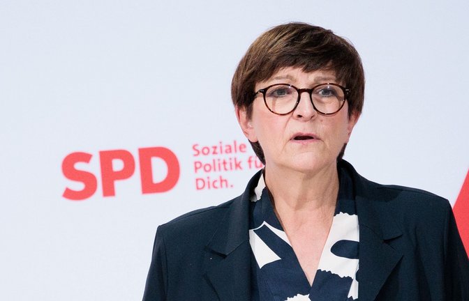 Die SPD-Politikerin Saskia Esken<span class='image-autor'>Foto: Carsten Koall/dpa/Carsten Koall</span>