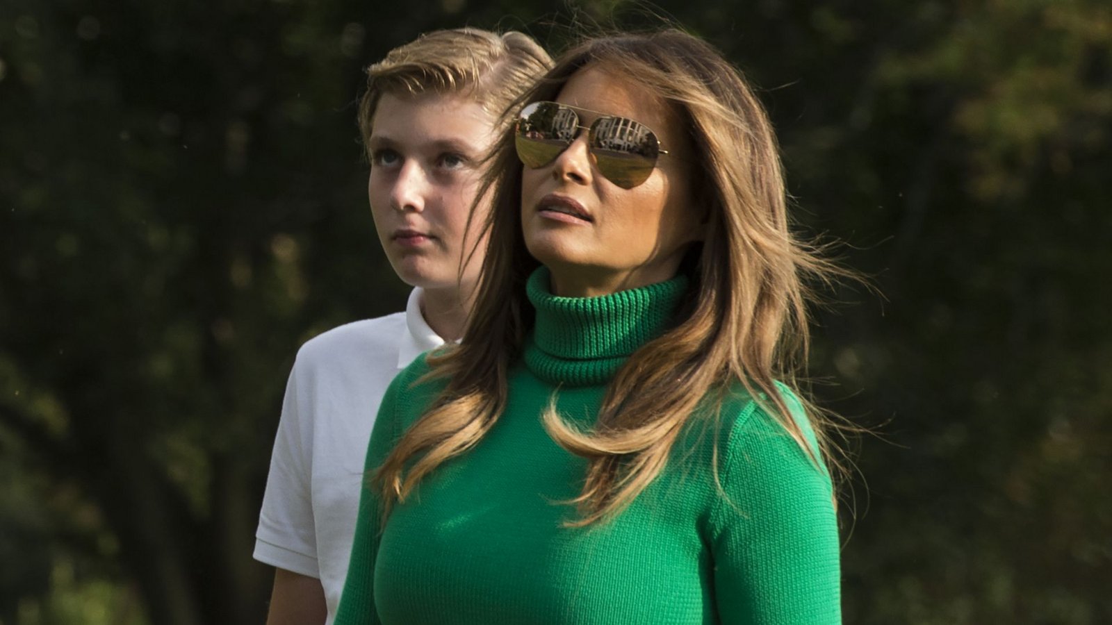 Schließlich zieht doch die ganze Familie ins Weiße Haus. Mit den Projekten ihrer Vorgängerin kann Melania wenig anfangen.Foto: AFP/Eric Baradat Schließlich zieht doch die ganze Familie ins Weiße Haus. Mit den Projekten ihrer Vorgängerin kann Melania wenig anfangen.Foto: AFP/Eric Baradat