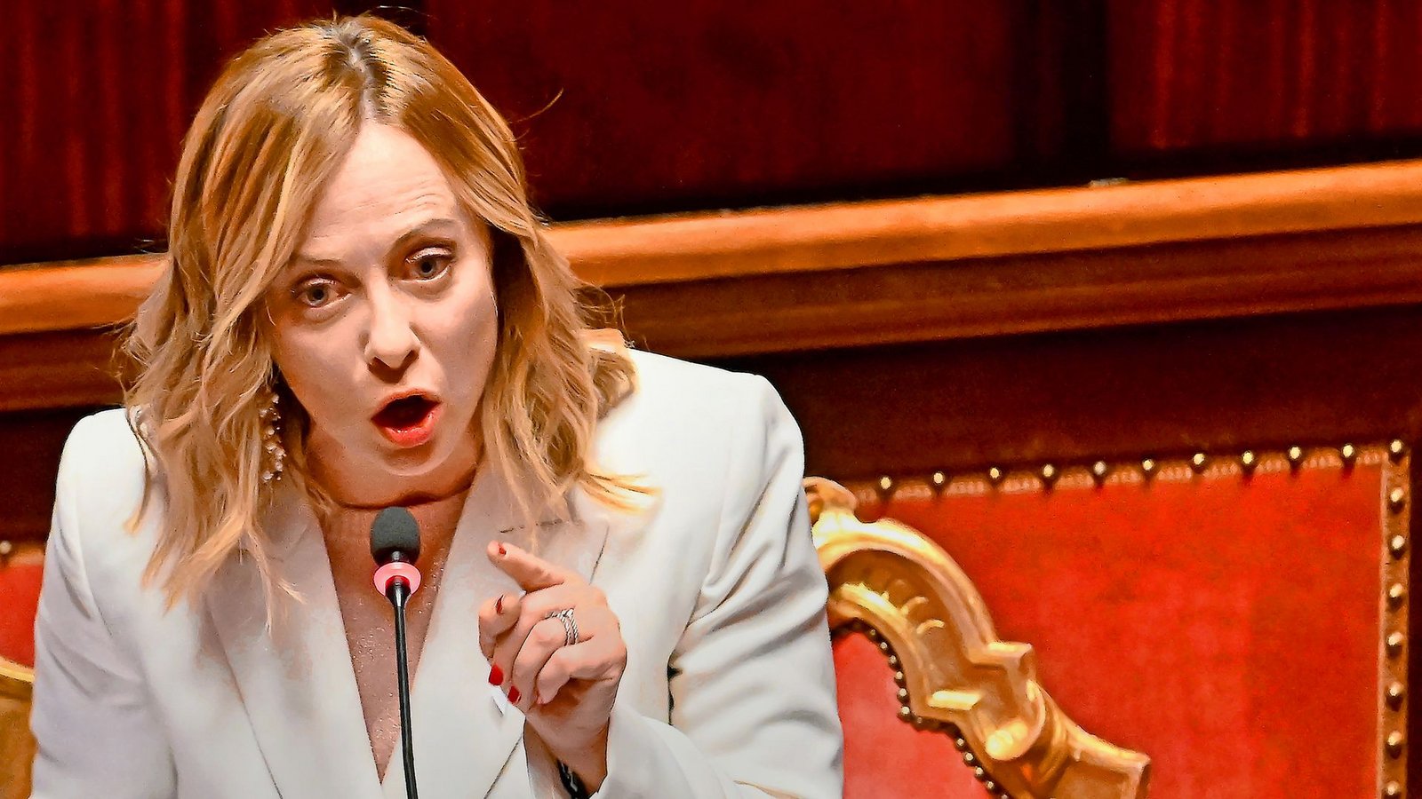 Italiens Regierungschefin Giorgia Meloni treibt den Umbau des Justizsystems voran.Foto: AFP/Filippo Monteforte Italiens Regierungschefin Giorgia Meloni treibt den Umbau des Justizsystems voran.Foto: AFP/Filippo Monteforte
