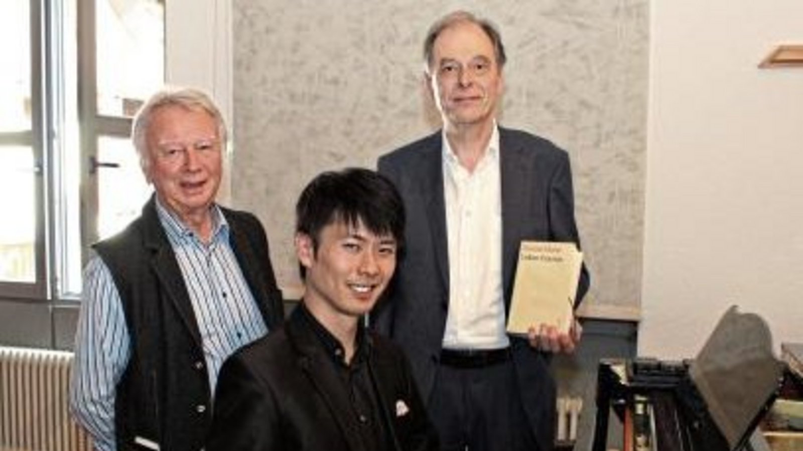 Jörg Schweizer, Kotaro Fukuma und Michael Fürtjes (von links). Foto: Prokoph Jörg Schweizer, Kotaro Fukuma und Michael Fürtjes (von links). Foto: Prokoph