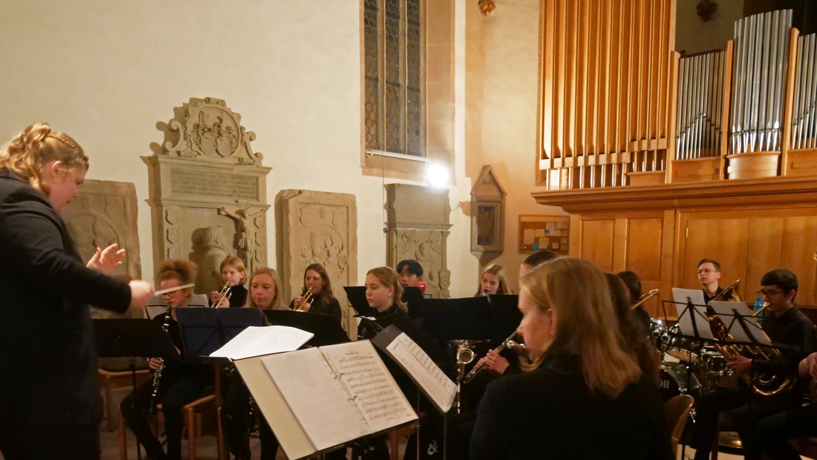 Beim Jahreskonzert am Samstagabend sagten die Musiker Danke. Foto: Friedrich Beim Jahreskonzert am Samstagabend sagten die Musiker Danke. Foto: Friedrich