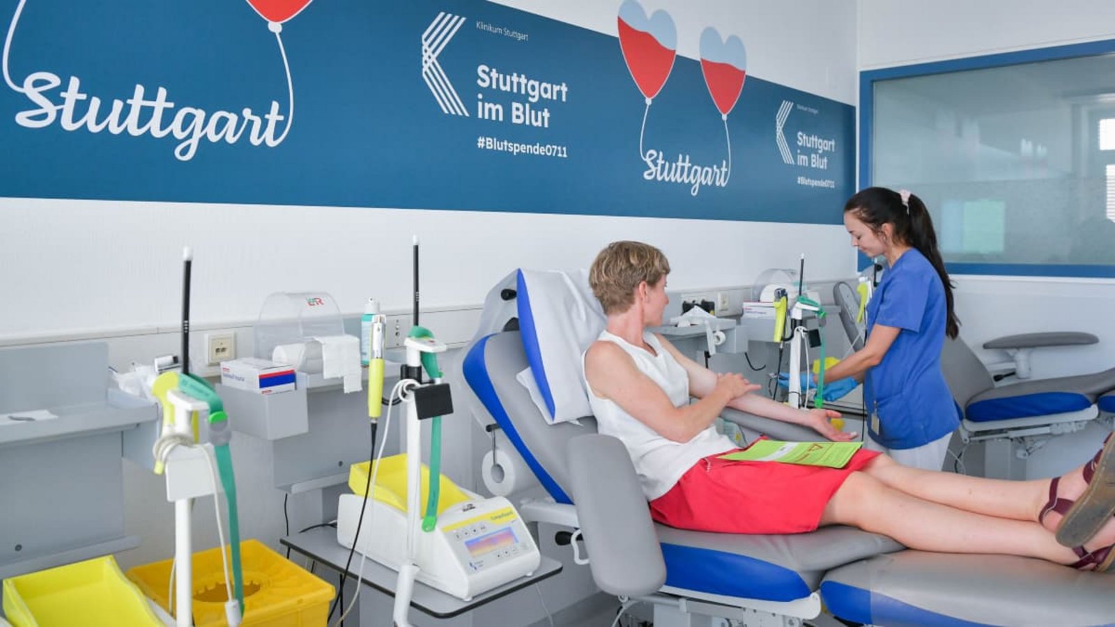 Auch beim Thema Blut herrscht in diesem Sommer extremer Mangel.Max Kovalenko
