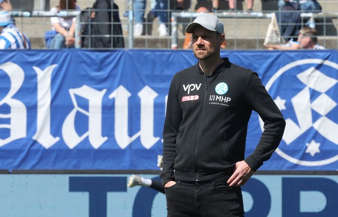 Trainer Marco Wildersinn wurde im Juni 2024 von Marc Stein als Trainer der Stuttgarter Kickers verpflichtet.<span class='image-autor'>Foto: Baumann/Hansi Britsch</span>
