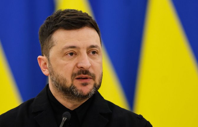 Zwischen der Ukraine und Polen ist ein schwerer Streit entbrannt. (Archivbild)<span class='image-autor'>Foto: Mindaugas Kulbis/AP/dpa</span>
