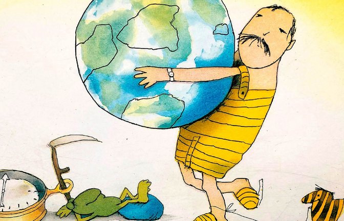 „Ist die Welt eigentlich noch zu retten?“, fragt Janosch.<span class='image-autor'>Foto: Janosch</span>