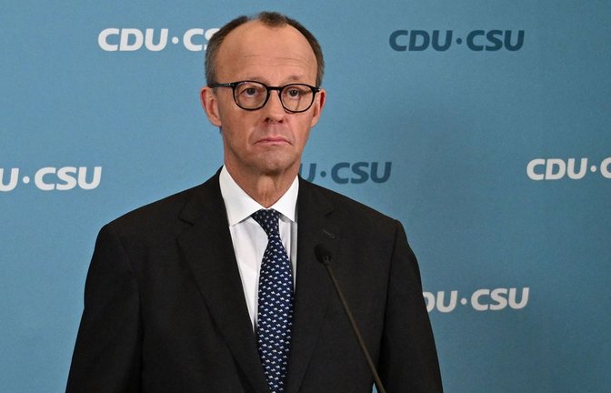 Friedrich Merz hat nun ein Sondervermögen, das dem Ziel der Klimaneutralität dienen soll.<span class='image-autor'>Foto: AFP/Ralf Hirschberger</span>