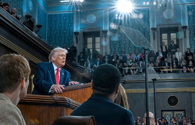 Kongressabgeordnete schieben Trumps Vorgehen im Iran keinen Riegel vor. (Archivbild).<span class='image-autor'>Foto: Kenny Holston/Pool The New York Times/AP/dpa</span>