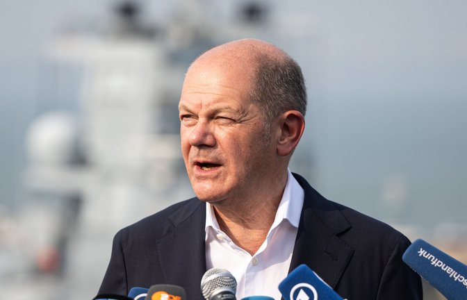 „Alle Religionsgemeinschaften, alle Minderheiten müssen jetzt und in Zukunft Schutz genießen“, erklärt Scholz. (Archivbild)<span class='image-autor'>Foto: dpa/Hannes P Albert</span>