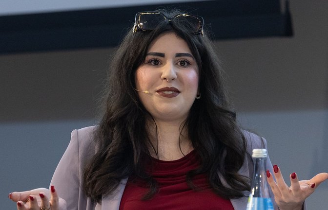 Ghazaei bei einer Podiumsdiskussion unserer Zeitung<span class='image-autor'>Foto: Lichtgut/Leif Piechowski</span>