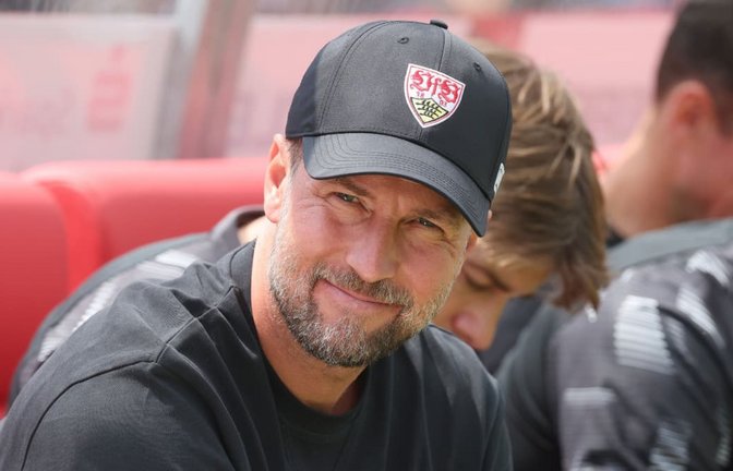 Fußball TSG Balingen vs. VfB Stuttgart : BAU // 19.07.2026, Deutschland, Balingen, Fußball Bundesliga, Saison 2026/2027, Testspiel, 
TSG Balingen vs. VfB Stuttgart,  Sebastian Hoeneß ( VfB )<span class='image-autor'>Hansjürgen Britsch</span>