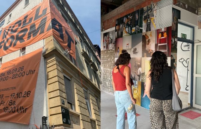 1 Gebäufe, 31, Räume, 37 Künstlerinnen und Künstler: Die raumgreifende Ausstellung "Vollformat" hat in Stuttgart-West eröffnet.<span class='image-autor'>Tanja Simoncev</span>