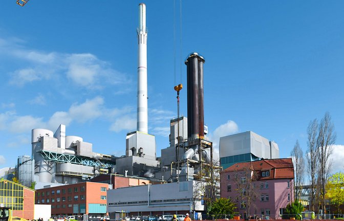 In Stuttgart-Münster entsteht von der EnBW ein Gaskraftwerk, das perspektivisch auf Wasserstoff umgerüstet werden kann.<span class='image-autor'>Foto: LICHTGUT/Max Kovalenko</span>
