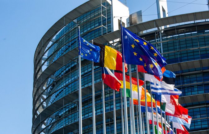 Das EU-Parlament in Straßburg verklagt die EU-Kommission. (Archivbild)<span class='image-autor'>Foto: dpa/Philipp von Ditfurth</span>