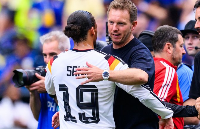Der Bundestrainer hat Sané in dieser Saison schon öffentlich kritisiert.<span class='image-autor'>Foto: Tom Weller/dpa</span>