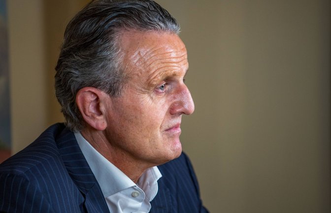 Oberbürgermeister Frank Nopper reagierte bei einem Interview mit dem SWR gereizt.<span class='image-autor'>Foto: IMAGO/Oliver Willikonsky</span>