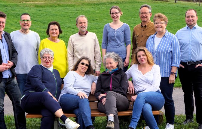 Die Kandidatinnen und Kandidaten der UBS.  Fotomontage: p