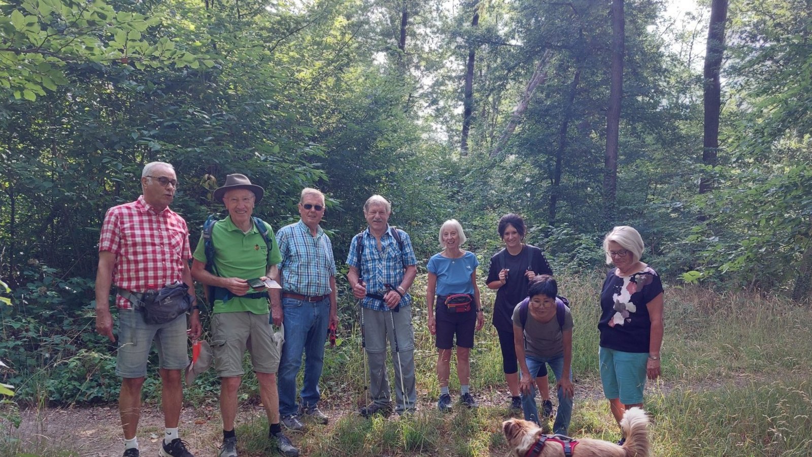 Die Organisatoren der Tour von der Ortsgruppe Enzweihingen des Schwäbischen Albvereins.