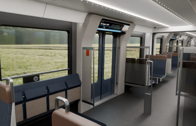 Für die S-Bahn in Stuttgart beschafft der Verband Region Stuttgart neue Fahrzeuge und legt nun Gestaltungsrichtlinien vor.<span class='image-autor'>Verband Region Stuttgart</span>
